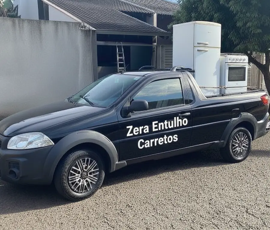 Ícone de pequenos carretos e fretes